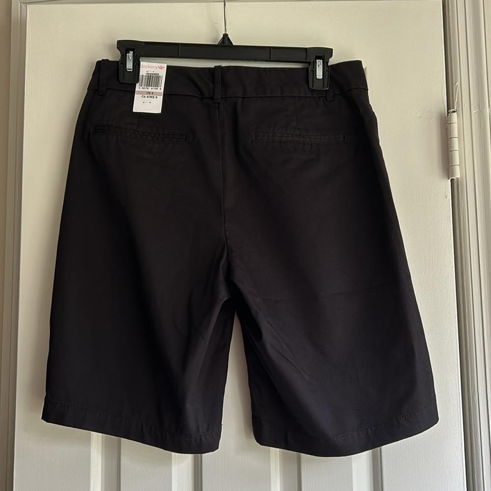 NWT Dockers Womens Metro Bermuda Shorts Sz 6 - Picture 2 of 13